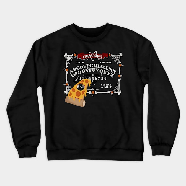 Thingergy Ouiji Board Crewneck Sweatshirt by Thingergy